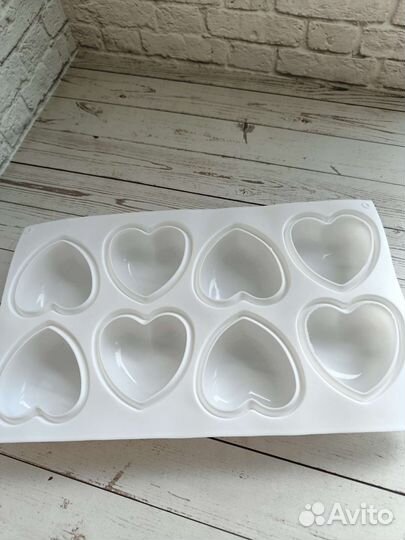 Форма силиконовая Сердечки