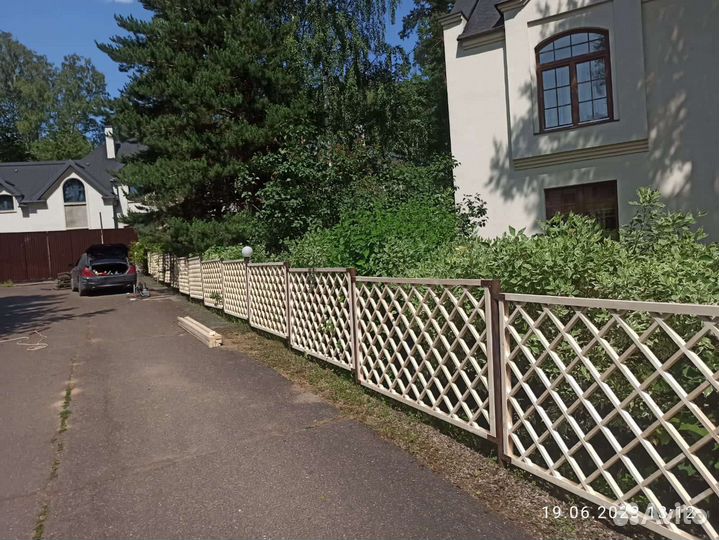 Шпалера Пергола Садовое Решётки деревянные