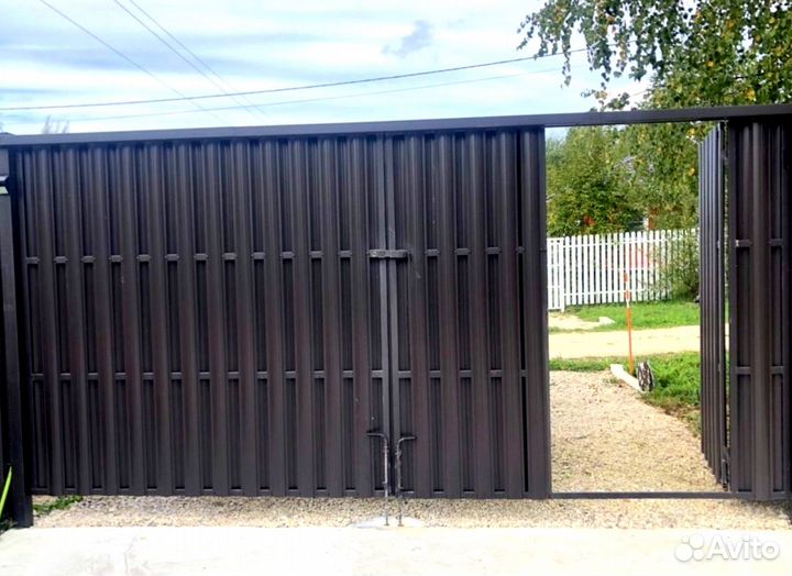 Забор из 3D сетки