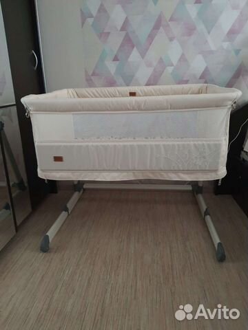 Приставная кроватка +манеж Nuovita Accanto calma