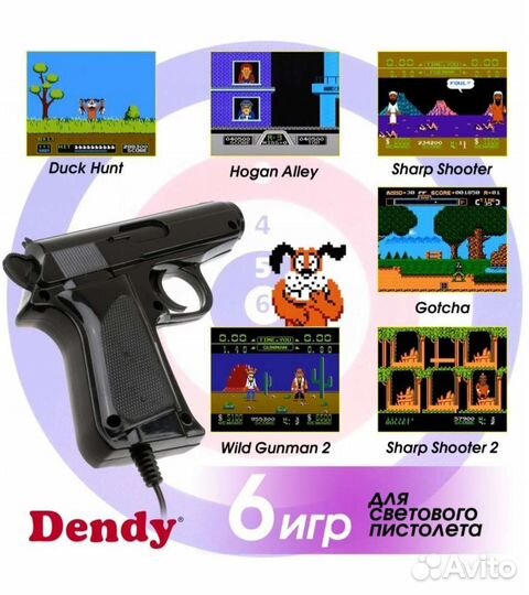 Игровая приставка dendy