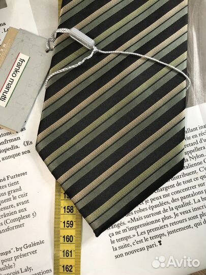 Галстук хаки от Franko Италия