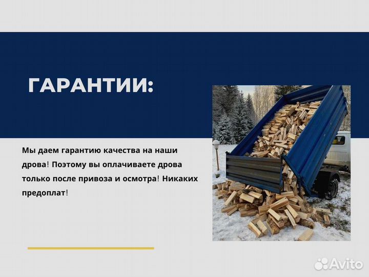 Дрова колотые березовые