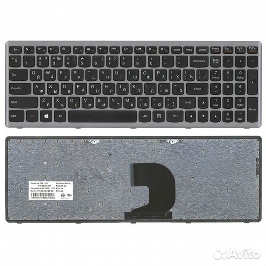 Клавиатура Lenovo Ideapad P500, Z500, Z500A, Z500