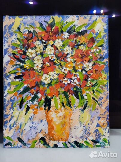 Картина маслом Дверь 40 на 36