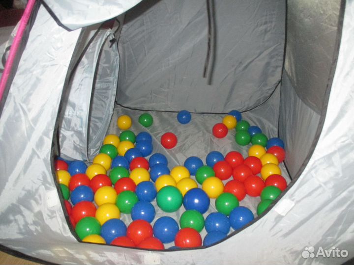 Детская палатка с шариками