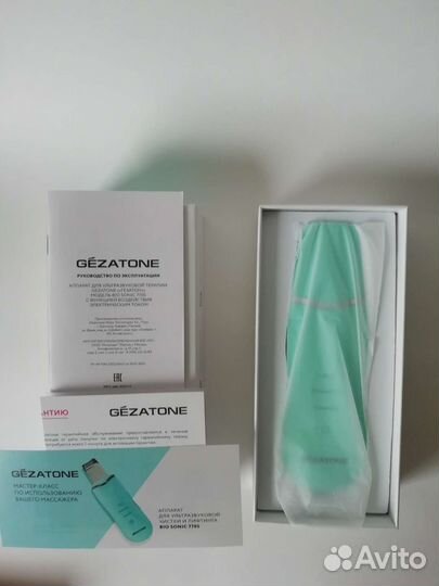 Аппарат для уз чистки лица 4 в 1 Gezatone