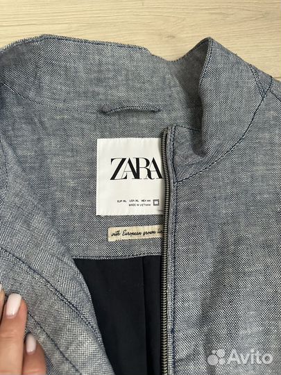 Ветровка мужская zara размер L - XL