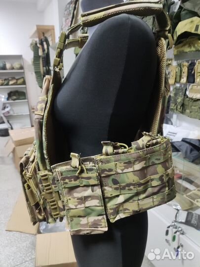 Бронежилет Якеда 6094 с подсумками мультикам