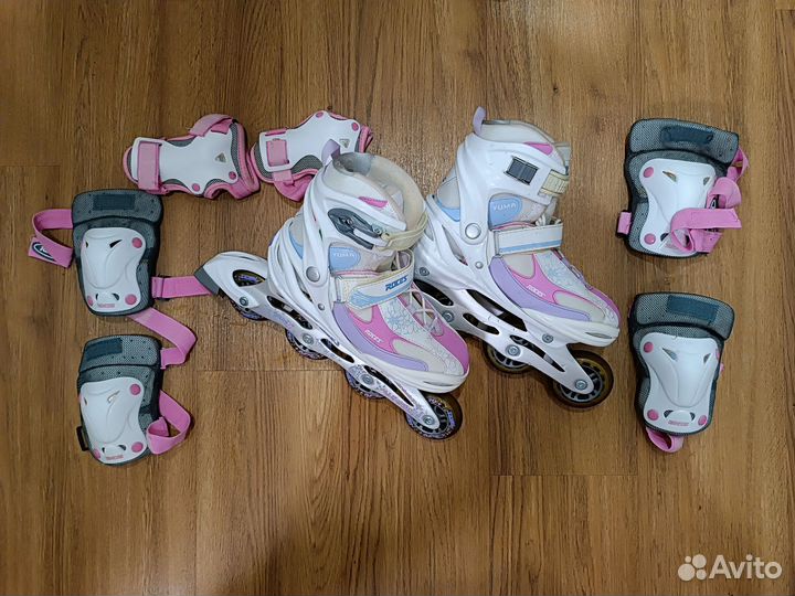 Роликовые коньки Roces Yuma раздвижные 36-40