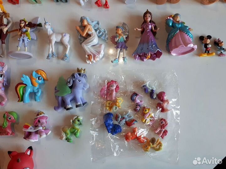 3шт.Игрушки из Макдоналдса и другие My Little Pony