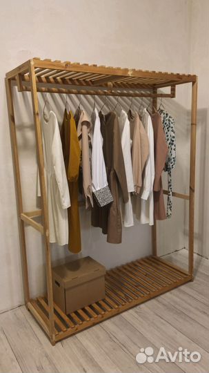 Вешало/ стеллаж для одежды/Вешалка напольная