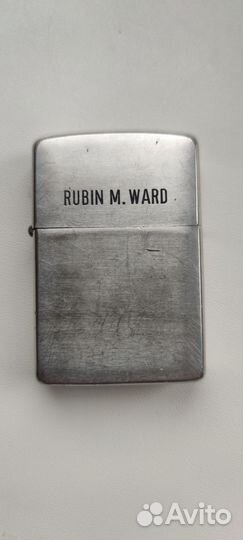 Зажигалка бензиновая zippo 1962г