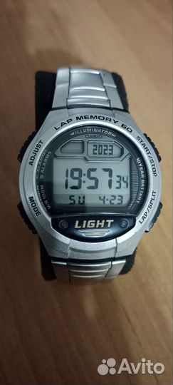 Часы casio illuminator w-734