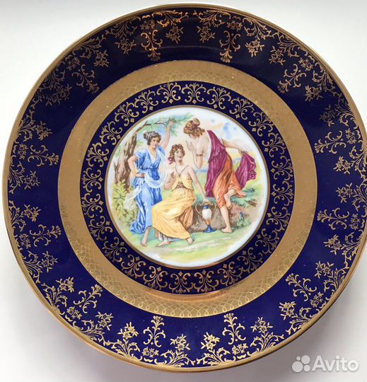 Роскошная коллекционная тарелка