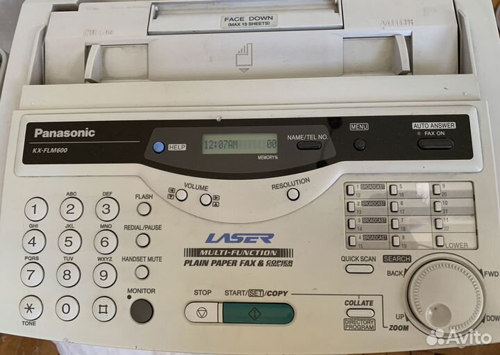Panasonic KX-FLM600 мфу/Факс лазерный