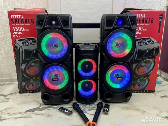 Портативная мощная колонка BT Speaker ZQS-8210