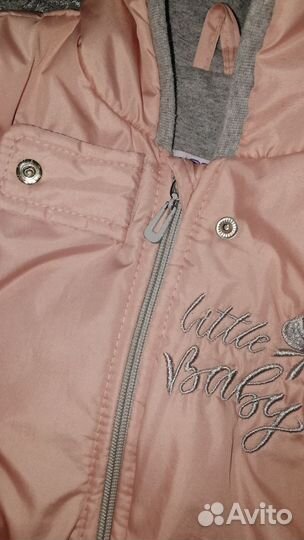 Комбинезон демисезонный 74 в подарок пинетки