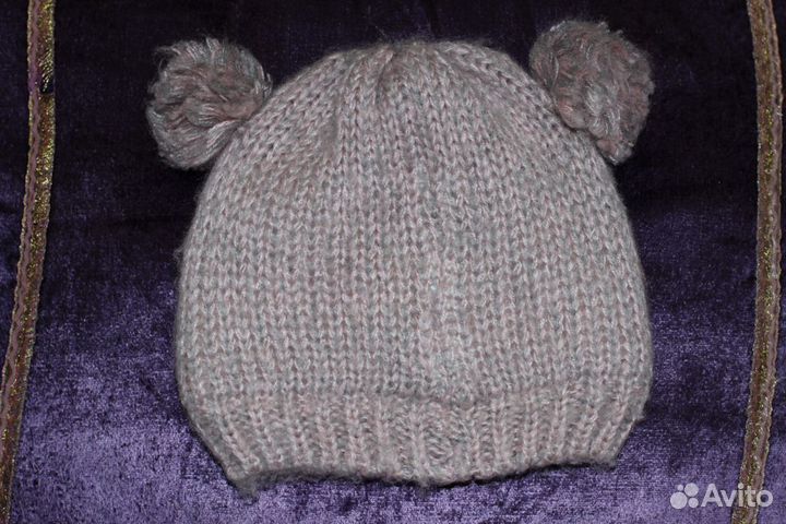 Шапка сова на девочку