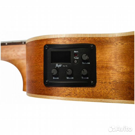 Укулеле концерт Flight DUC323 EQ MAH