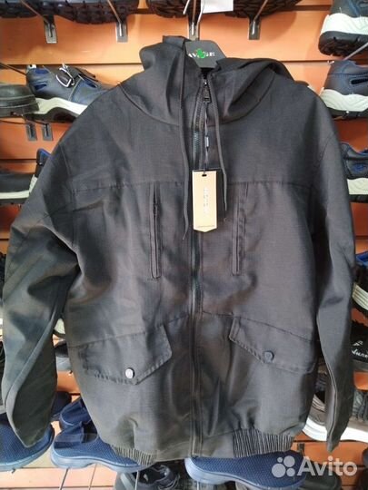 Летний чёрный костюм для охоты и рыбалки