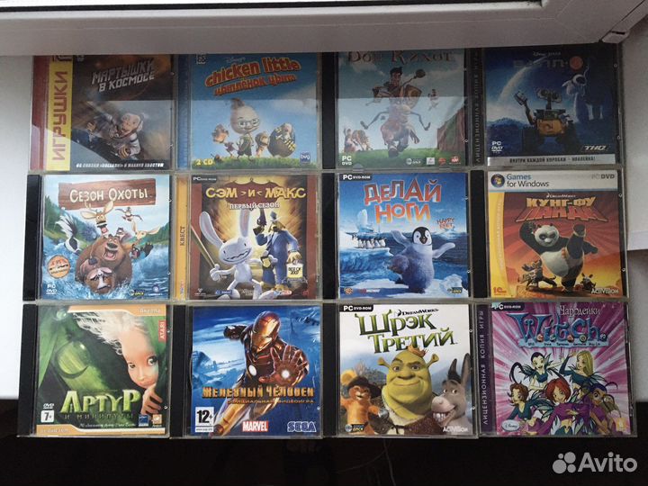 Компьютерные игры (12 штук)