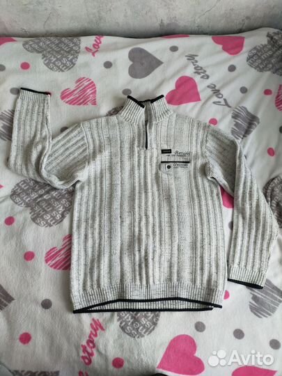 Кофта (свитер) теплая мужская