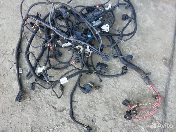 Проводка моторная бмв ф10 BMW f10 n55b30