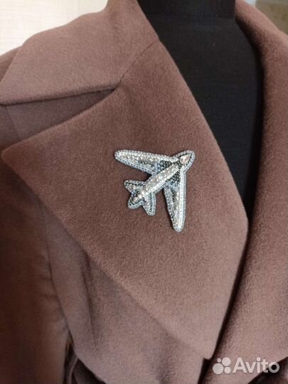 Брошь Самолет