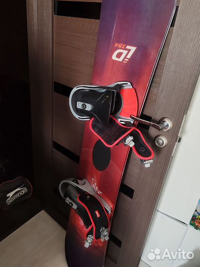 Сноуборд, ботинки, крепления