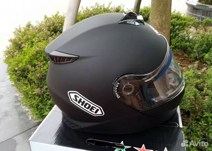 Мото Шлем shoei Модуляр мотошлем shoei шои Мат