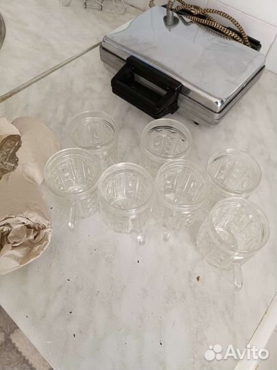 Хрустальные стаканы СССР