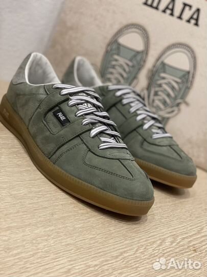 Модные Кожаные Кеды P448 раз 40-45 made Italy