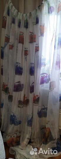 Тюль в детскую бу