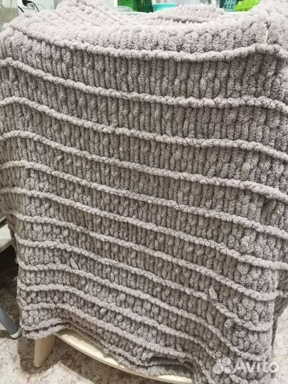 Плед из alize puffy