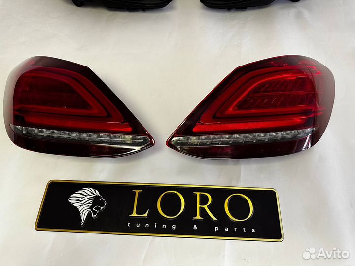 Фонари Mercedes w205 c class рестайлинг