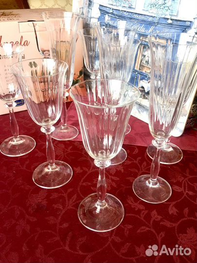 Бокалы и фужеры Богемия и Luminarc