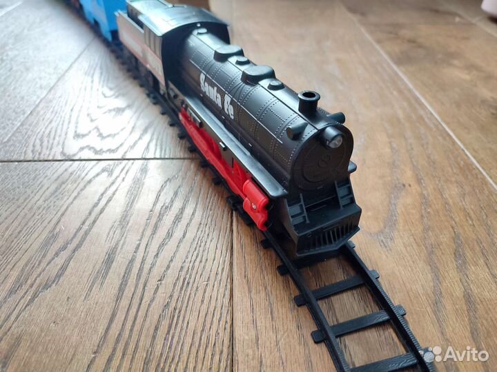 Железная дорога Eztec Santa Fe 54 части батарейки