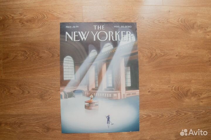 Постер обложка The New Yorker а2 Eric Drooker
