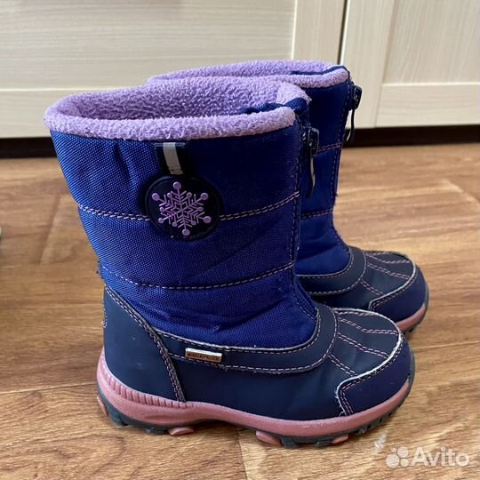 Ботинки зимние для девочки 27размер