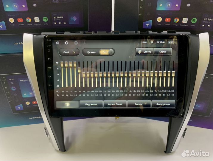 Магнитола Teyes 4/64 Тойота Камри 55