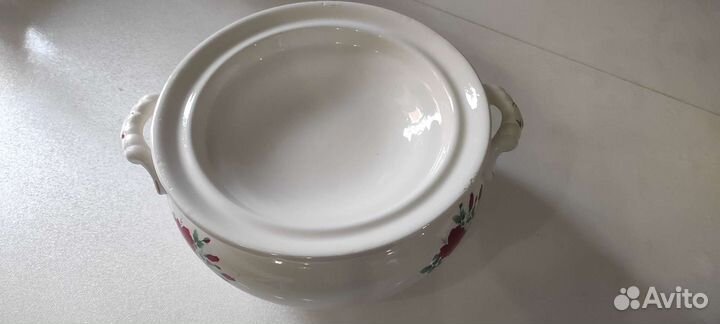 Горшок керамический, супница