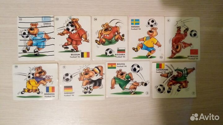 Наклейки Чемпионат мира по футболу, чупа-чупс