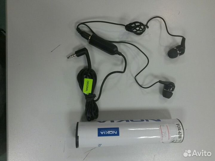 Наушники для Nokia 2,5 jack