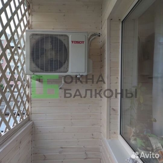 Утепление балконов и лоджий