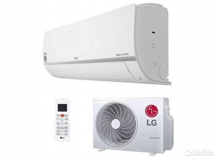 Сплит система с установкой