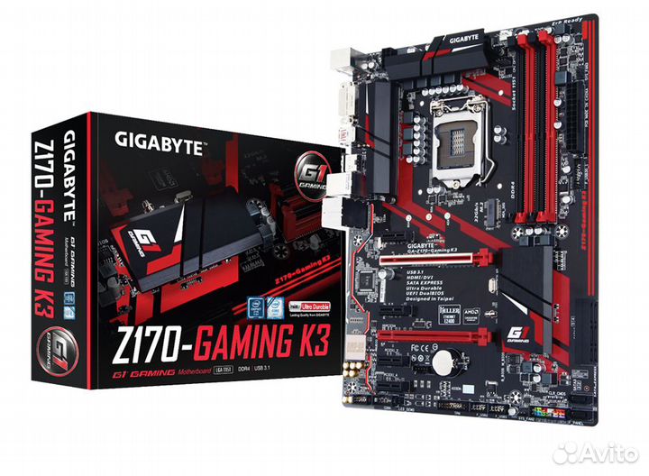 Материнская плата Gigabyte Z170-Gaming K3