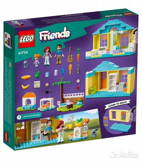 Конструктор Lego Friends Дом Пейсли 41724