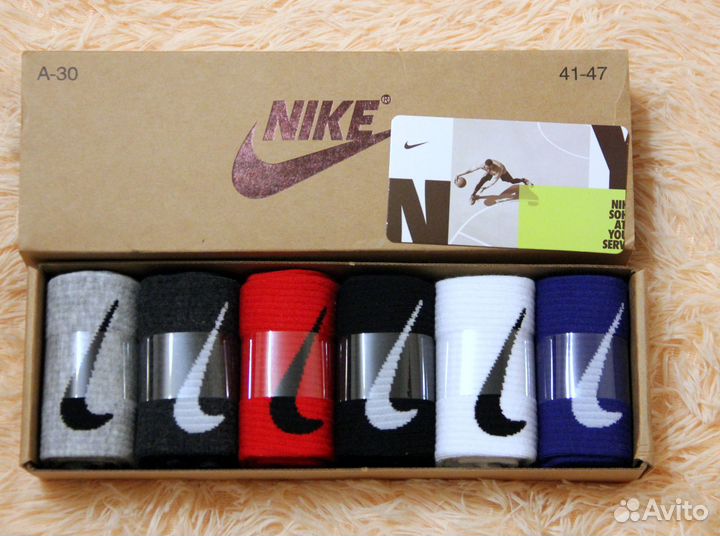Носки nike в коробке