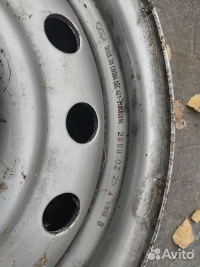 Диск R15 для chery фора